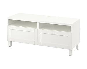 Tumba pentru televizor IKEA Besta White/Hanviken/Stubbarp white