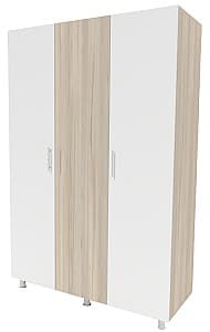 Dulap Smartex N3 160cm Light Oak/White