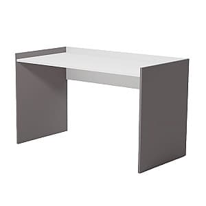 Masa de birou Smartex Tab (110cm) White/Graphite