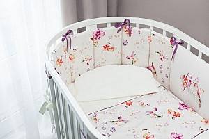Lenjerie de pat Perina Akvarel (АВ6-01.3) White