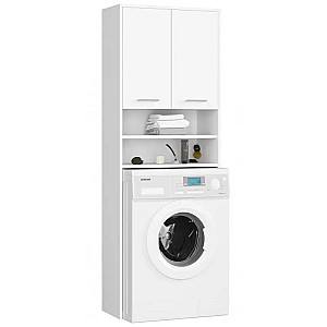 Dulap de baie Akord Fin 2D White