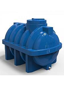 Butoi din plastic VD 1000L Blue (147x109x121 cm)