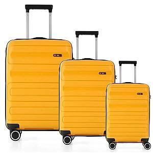Valiza CCS 5225 Set Yellow