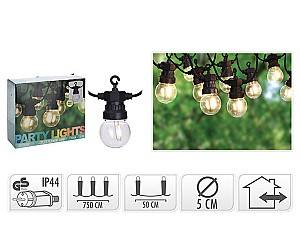 Luminite pentru brad Party Lights 20LED alb 12.5cm