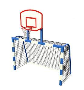 Plasa PlayPark Poarta Fotbal 3х2m + Baschet (FS-23)