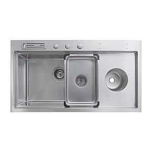 Кухонная мойка SanDonna HD9250 Crom Satin