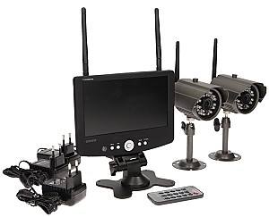Camera de supraveghere video ORNO sistem de supraveghere video wireless cu 4 canale