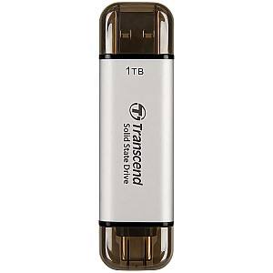Stick memorie usb Transcend ESD310S 1TB Silver
