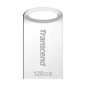 Stick memorie usb Transcend JetFlash 710 128GB Silver