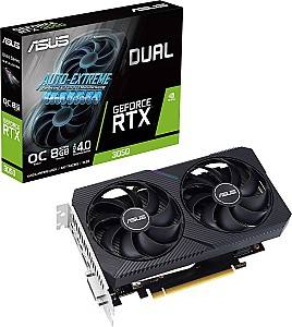 Видеокарта Asus GeForce RTX 3050 Dual V2 OC 8GB