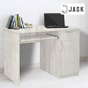Masa de birou Jask Student 100 Stejar Kraft Alb
