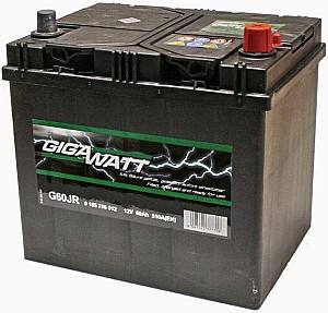Аккумулятор GigaWatt 60AH 510A(EN) (S4 024)