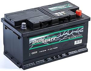Аккумулятор GigaWatt 80AH 740A(EN) (S4 010)
