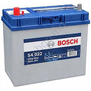 Аккумулятор Bosch 45AH 330A(EN) (S4 022)