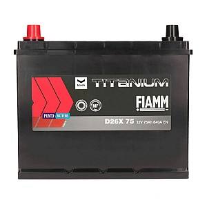 Аккумулятор Fiamm Black Japan D26X 640A 75AH L+ (7905189)