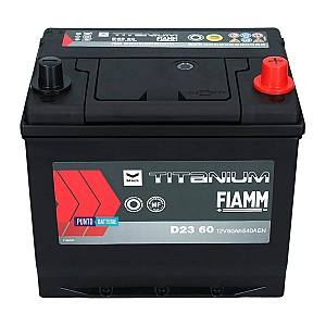 Аккумулятор Fiamm Black Japan D23 540A 60AH P+ (7905180)