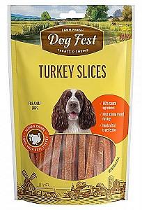 Snackuri pentru caini Dog Fest Turkey slices 90g