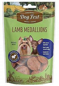 Лакомства для собак Dog Fest Lamb medallions 55g