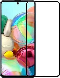 Sticla de protectie pentru telefon Xcover Samsung Galaxy A71 Full Glue Premium Black