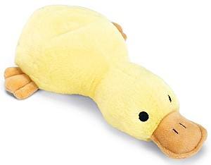 Jucarie pentru caine Beeztees DUCK PEPPIN Yellow 36cm(619166)