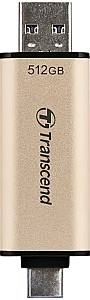Stick memorie usb Transcend 512GB JetFlash 930C Gold