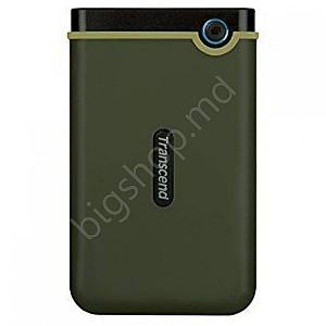 Внешний жёсткий диск Transcend 2.5 External HDD 1.0TB (USB3.0) StoreJet 25M3G Slim Military Green