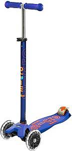 Trotineta Micro Maxi Deluxe LED Blue