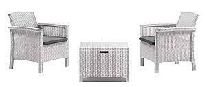 Set mobila de gradina BICA Venezia Terrace Alb