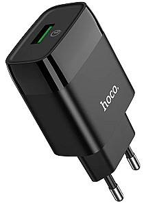Зарядное устройство для телефона HOCO C72Q Glorious Black