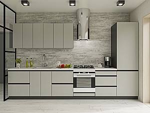 Set mobila bucatarie Confort-NV Alfa 3.6 m Chinchilla Grey