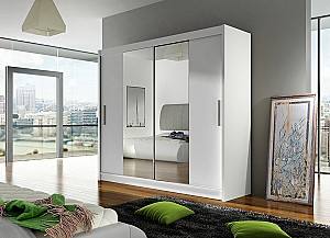 Dulap-cupe Space Meble Bega II 180x215x58 Alb Mat