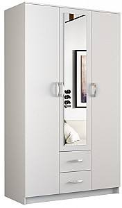 Dulap TopEshop Romana 120 cu oglinda Alb