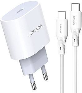 Зарядное устройство для телефона Jokade Chengyun JB010 PD20W White
