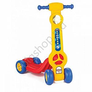 Самокат Pilsan Mini Scooter Yellow/Red 07811