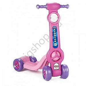 Самокат Pilsan Mini Scooter Pink 07811