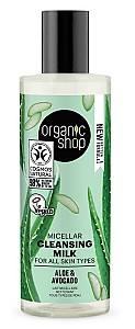 Demachiant Organic Shop Micellar Cleasing Milk