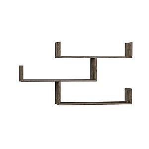 Raft de perete DECO Tibet Dark Coffee