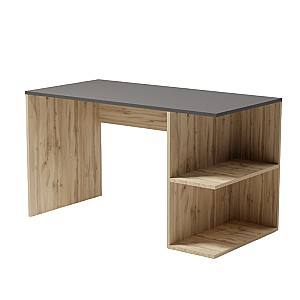 Письменный стол Smartex Comp (100см) Black/Dark Oak