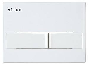 Buton de scurgere Visam (incorporabil) KARINA (alb)