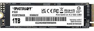 SSD накопитель PATRIOT P320 1TB (P320P1TBM28)