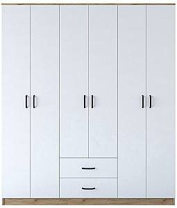 Dulap Mirage Meble BA113 6D2S Nuc (Bej)/Alb