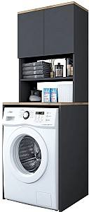 Dulap de baie Mirage Meble KD101 Antracit (Gri)/Nuc