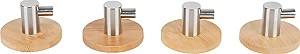Cuier pentru baie prosoape Axentia Bonja 133877 4pcs