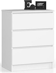 Comoda Akord K60 3SZ Alb