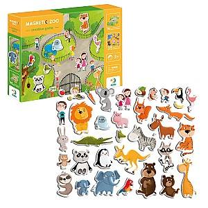 Puzzle Dodo „Zoo”, 1 tablă magnetică, 35 elem. (200207)