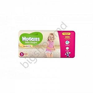 Памперсы для детей Huggies Ultra Comfort Giga Girl 5 (12-22 kg.) 64 buc.