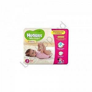 Памперсы для детей Huggies Huggies Ultra Comfort Giga Girl 3 (5-9 kg.) 94 buc.