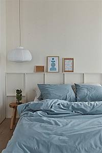 Albituri de pat Beddinghouse Care Organic Basic Blue