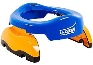 Горшок для детей U-Grow с одноразовыми пакетами (UPP01-BLU)