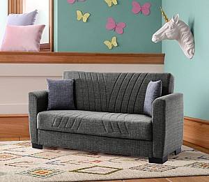 Детский диванчик Fabulous Lori 2-местный 50-002 (Dark Gray)